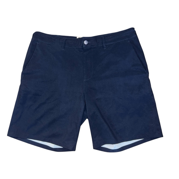 Men's The Normal Brand Shorts Size 36 navy Performance spring boat beach - Picture 1 of 6
